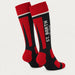 MC2 Saint Barth unisex ski club ski socks in red - product back