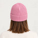 MC2 Saint Barth unisex apres chic beanie in pink - female back
