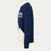 MC2 Saint Barth women's Apres Ski Sweater in Navy, side.