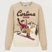 MC2 Saint Barth womens cortina queen sweater in natural - product front