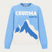 MC2 Saint Barth womens courma sweater in blue - product front
