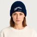 MC2 Saint Barth unisex courmayeur beanie in navy - female front