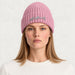 MC2 Saint Barth unisex moritz beanie in pink - female front