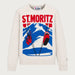MC2 Saint Barth womens moritz postcard sweater in white - product front