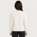 MC2 Saint Barth womens out of office sweater in white - model back