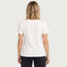 MC2 Saint Barth womens ski you later t shirt in white - model back