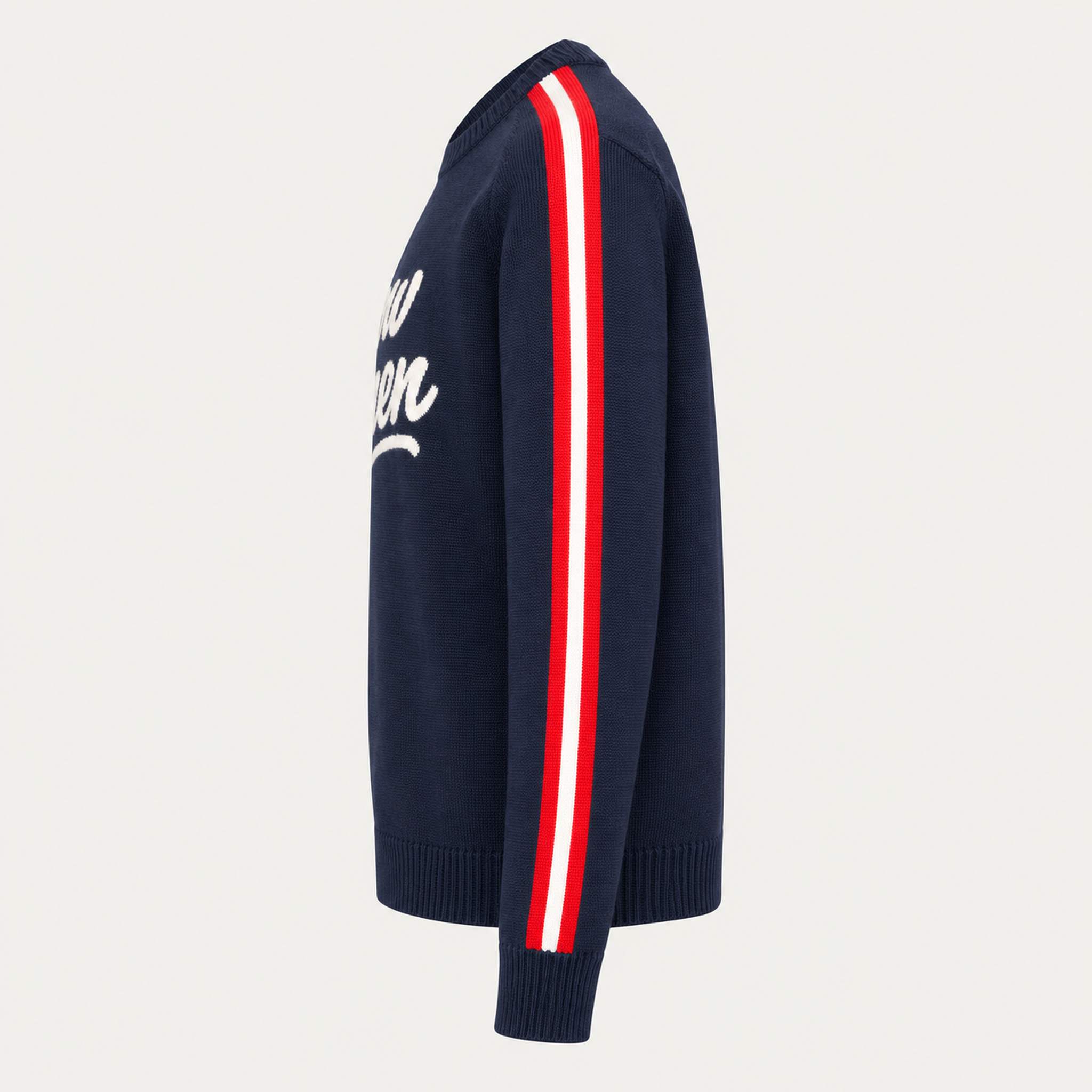 MC2 Saint Barth women's Snow Queen Sweater, side.