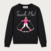 MC2 Saint Barth womens teach me sweater in black - product front