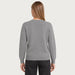 MC2 Saint Barth womens verbier ski girl sweater in grey - model back