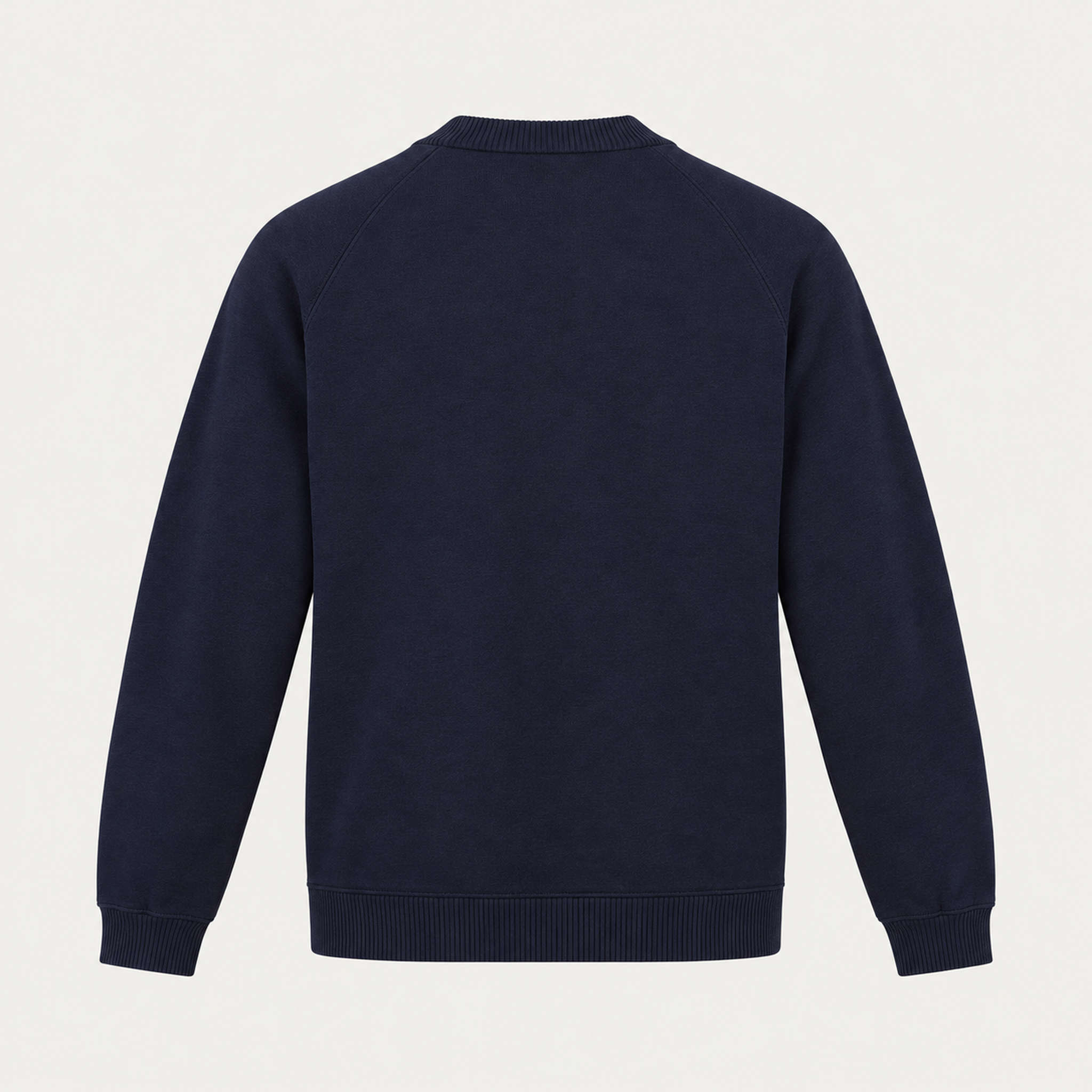 French Disorder men Alpiniste Sweater in Navy - product back | London Ski Co