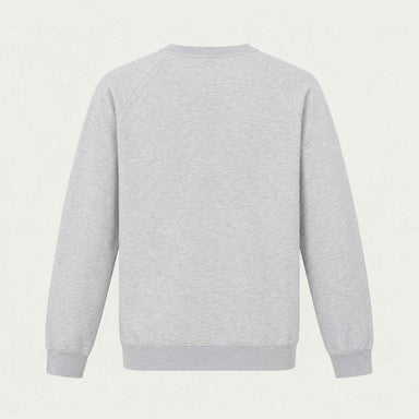 French Disorder men French Alpes Sweater in Heather Grey - product back | London Ski Co