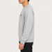 French Disorder men French Alpes Sweater in Heather Grey - model side | London Ski Co