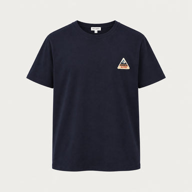 French Disorder men French Alpes T Shirt in Navy - product front | London Ski Co