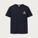 French Disorder men French Alpes T Shirt in Navy - product front | London Ski Co