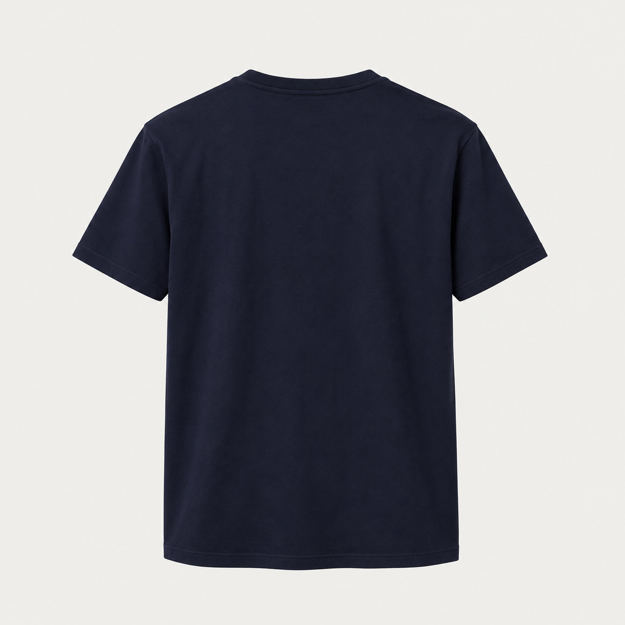 French Disorder men French Alpes T Shirt in Navy - product back | London Ski Co
