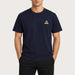 French Disorder men French Alpes T Shirt in Navy - model front | London Ski Co