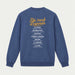 French Disorder men Ski Track Sweater in Coastal Fjord - product back | London Ski Co