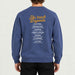 French Disorder men Ski Track Sweater in Coastal Fjord - model back | London Ski Co