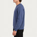 French Disorder men Ski Track Sweater in Coastal Fjord - model side | London Ski Co