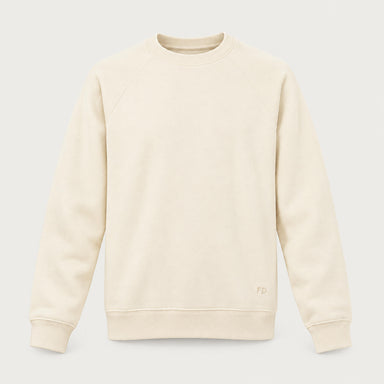 French Disorder men Winter Pack Sweater in Coconut - product front | London Ski Co