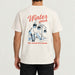 French Disorder men Winter Pack T Shirt in Coconut - model back | London Ski Co