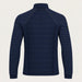 Newland mens Alex Primaloft Padded Full Zip in Navy - back. AI-generated from supplied artwork.