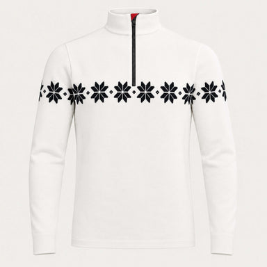 Newland mens Everest Half Zip - front. AI-generated from supplied artwork.