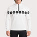 Newland mens Everest Half Zip - model front. AI-generated from supplied artwork.