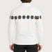 Newland mens Everest Half Zip - model back. AI-generated from supplied artwork.