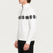 Newland mens Everest Half Zip - model side. AI-generated from supplied artwork.