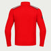 Newland mens Heracles Half Zip in Red - back. AI-generated from supplied artwork.