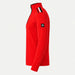 Newland mens Heracles Half Zip in Red - side. AI-generated from supplied artwork.