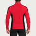 Newland mens Jerry’s Jungle Half Zip in Red - model back. AI-generated from supplied artwork.
