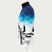 Newland mens Ridge A Half Zip - side. AI-generated from supplied artwork.