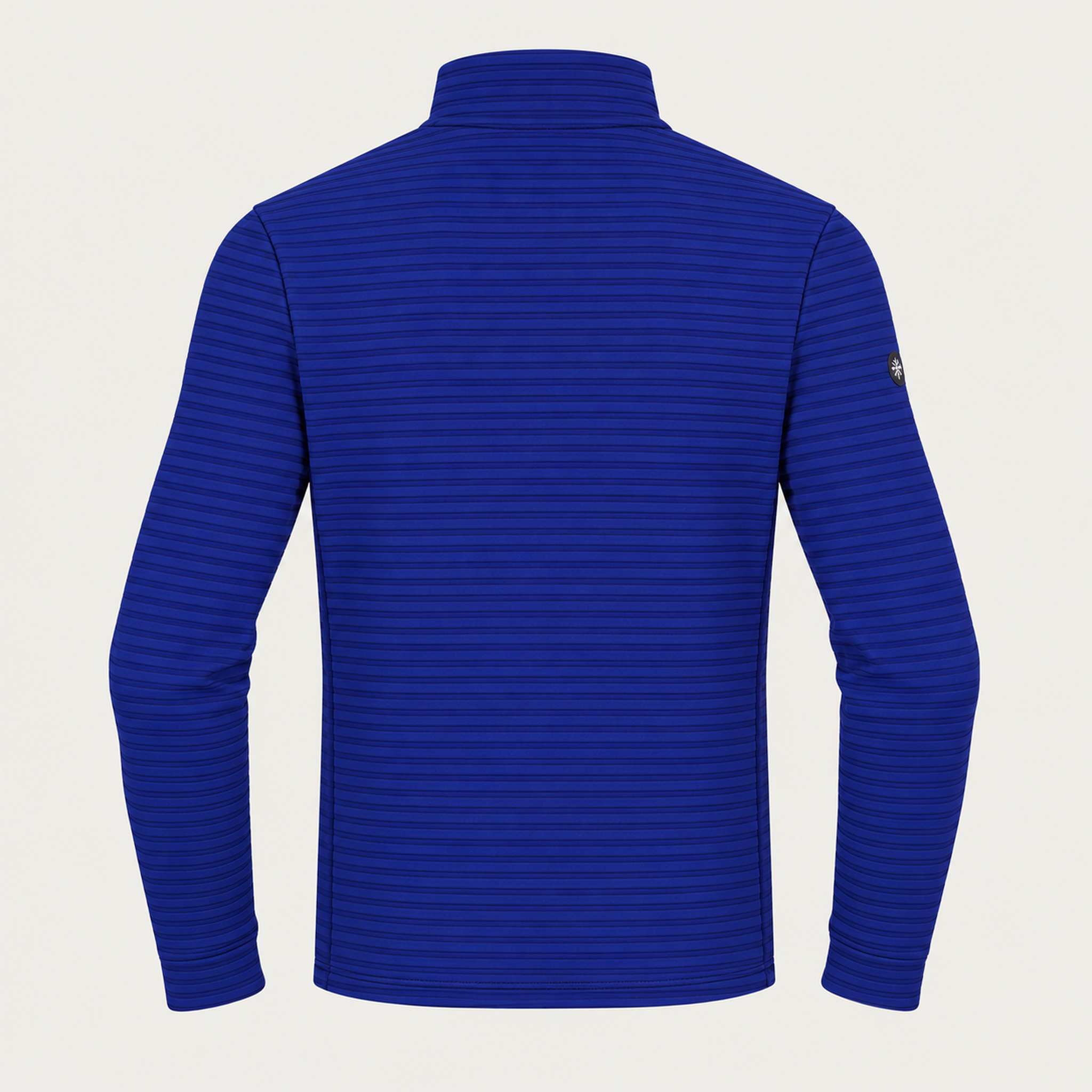 Newland mens Valtournenche Full Zip in Royal Blue - back. AI-generated from supplied artwork.