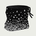 Newland unisex Drima Neck Gaiter in Black - back. AI-generated from supplied artwork.