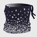 Newland unisex Drima Neck Gaiter in Navy - front. AI-generated from supplied artwork.