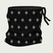Newland unisex Eluna Neck Gaiter in Black - front. AI-generated from supplied artwork.