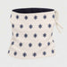 Newland unisex Eluna Neck Gaiter in Off White - front. AI-generated from supplied artwork.