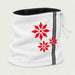 Newland unisex Lysara Neck Gaiter - side. AI-generated from supplied artwork.