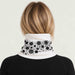 Newland unisex Maren Neck Gaiter - womens back. AI-generated from supplied artwork.