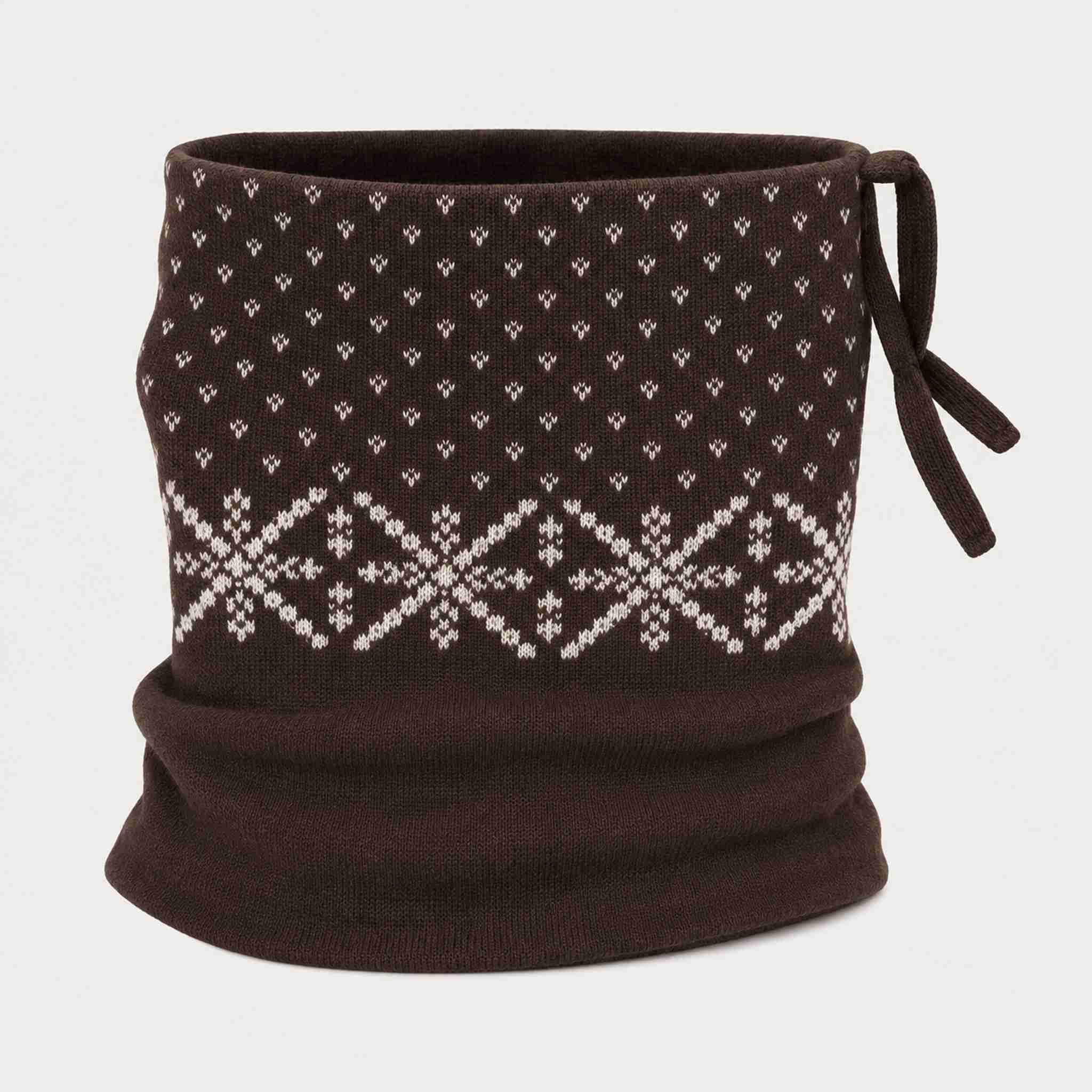 Newland unisex Noctis Neck Gaiter - front. AI-generated from supplied artwork.