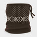 Newland unisex Noctis Neck Gaiter - back. AI-generated from supplied artwork.