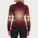 Newland womens Aetheris Padded Full Zip - model back. AI-generated from supplied artwork.