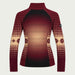 Newland womens Aetheris Padded Full Zip - back. AI-generated from supplied artwork.