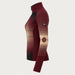 Newland womens Aetheris Padded Full Zip - side. AI-generated from supplied artwork.