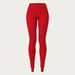 Newland womens Alpette Skinny Ski Pants in Red - front. AI-generated from supplied artwork.