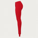 Newland womens Alpette Skinny Ski Pants in Red - side. AI-generated from supplied artwork.