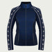 Newland womens Caelys Padded Full Zip in Navy - front. AI-generated from supplied artwork.