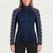 Newland womens Caelys Padded Full Zip in Navy - model front. AI-generated from supplied artwork.
